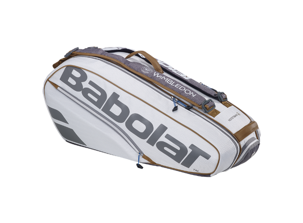 Babolat Pure Wimbledon RH X 6 Racketbag Tennisbag - 2 rom/60 liter