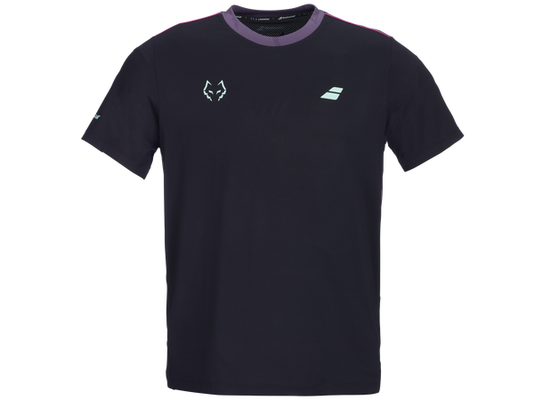 Babolat Crew Neck Tee Lebron Sort S Teknisk Trøye til Herre