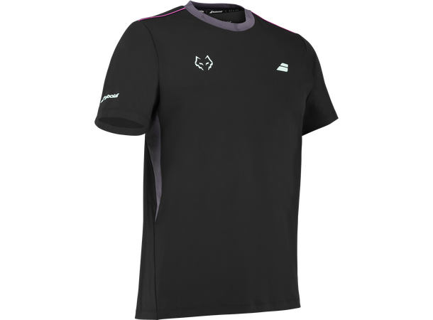 Babolat Crew Neck Tee Lebron Sort S Teknisk Trøye til Herre