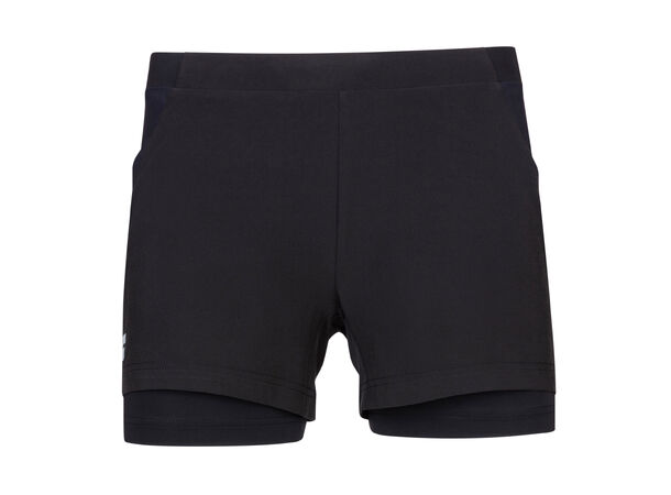 Babolat Excercise shorts Dame, Black S Shorts med tights