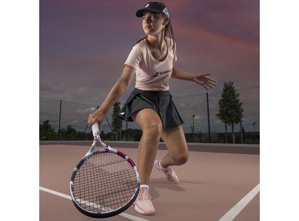 Babolat Exercise Tee W Tropical Peach S T-skjorte Bomull - Dame