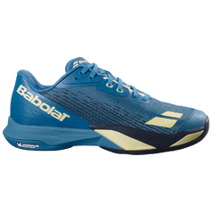Babolat Jet Mach 4 AC Herre Blue/Lime Tennissko - alle underlag