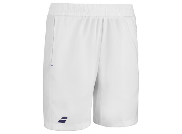 Babolat Play Short Jr Hvit 10-12 ÅR Shorts med lommer