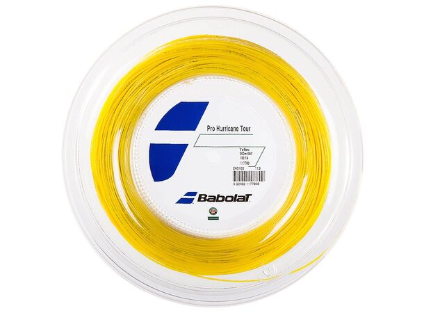 Babolat RPM Hurricane Gul 200m 125/17 Monofilament streng -  Coil 200m