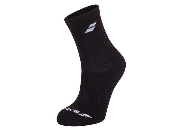 Babolat Sokker Sort 3pk 43/46 3 par Sort