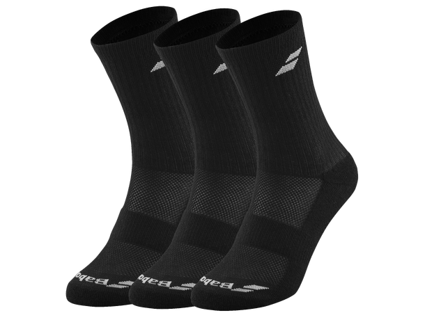 Babolat Sokker Sort 3pk Sort 43/46 3 par Sort