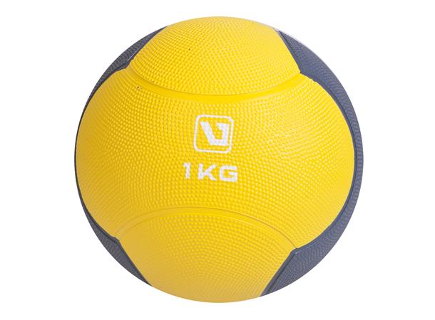 Medisinball 1 kg Gul/Grå