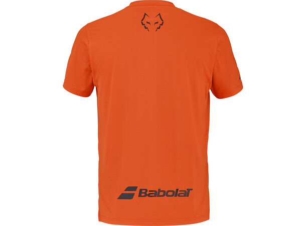 Babolat Crew Neck Tee Lebron Orange XXL Teknisk Trøye til Herre