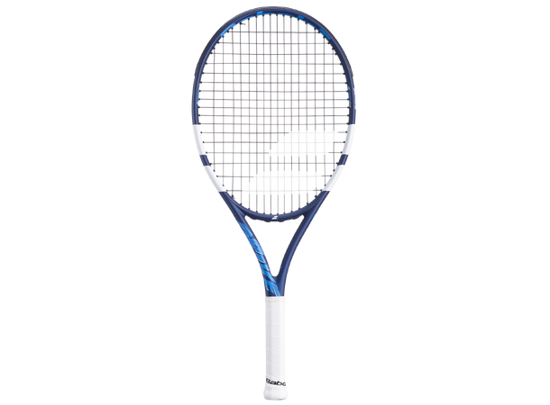 Babolat Drive Junior 25 Blå/Hvit Tennisracket Barn, høyde ca 140 cm