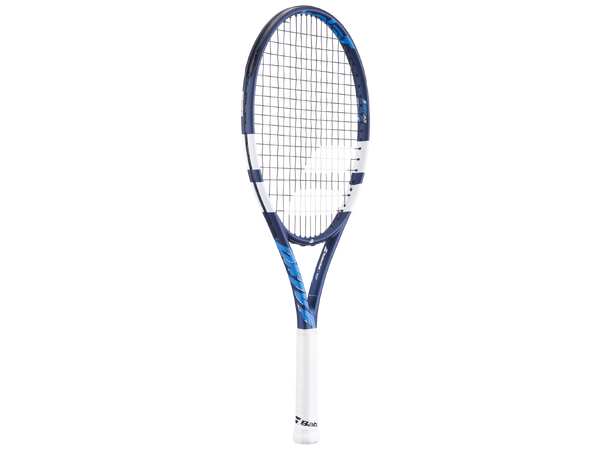 Babolat Drive Junior 25 Blå/Hvit Tennisracket Barn, høyde ca 140 cm