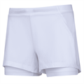 Babolat Excercise shorts Dame Hvit M Shorts med tights