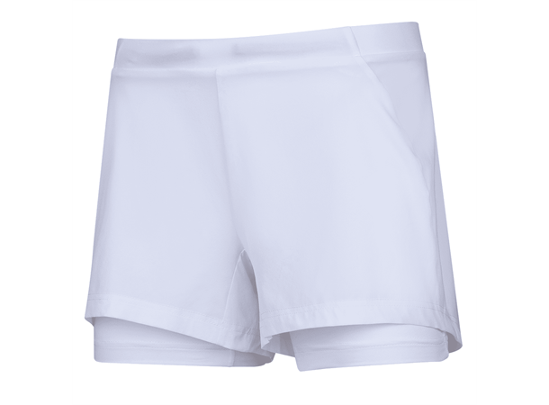 Babolat Excercise shorts Dame Hvit M Shorts med tights