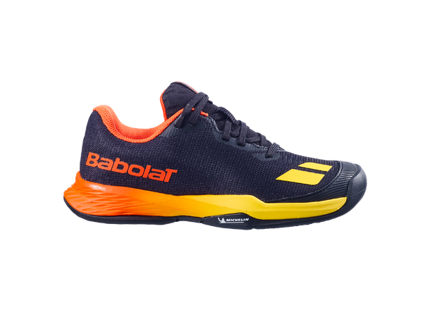 Babolat Jet Mach 3 AC Jr Sort 33 Tennissko Junior - All Court