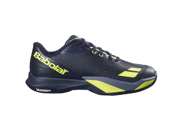 Babolat Jet Mach 4 AC Herre Sort 44,5 Tennissko - alle underlag