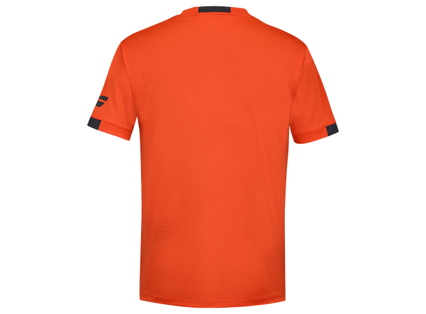 Babolat Play Crew Neck Tee Red S Teknisk T-Shirt