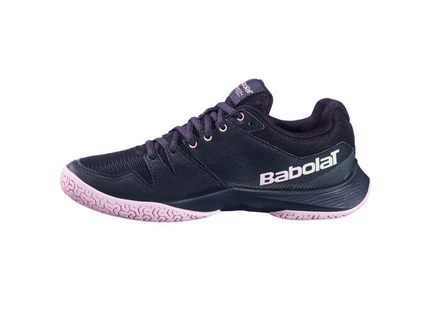 Babolat Shadow Team 2 Dame Sort 38 Lett badmintonsko med god support.