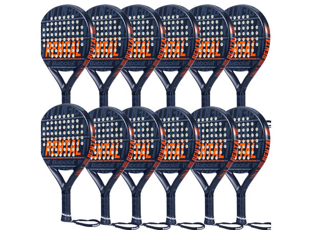 Babolat Utleieracket 12 stk Utlånsracket for padelsenter