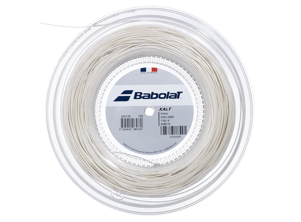 Babolat XALT Hvit 130 200m Multifilament streng - Coil 200m