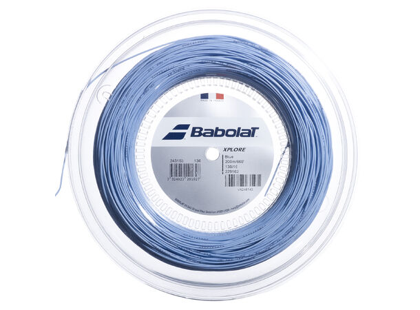 Babolat Xplore Coil 200m 130/16 Blå Multifilament streng - Coil 200m