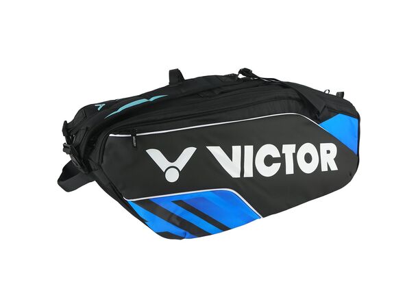 Victor Badmintonbag BR9213Sort/Blå 2 roms bag, 6 pcs.