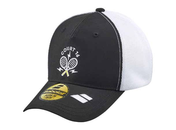 Babolat Curve Trucker Cap JR Sort Cap Sort