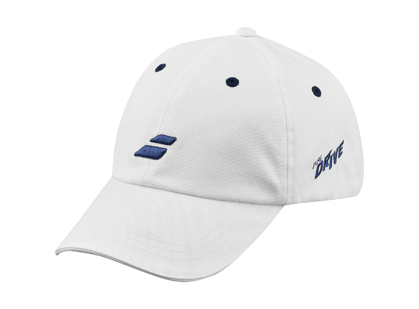 Babolat Drive Cotton Cap Hvit Cap Hvit/Blå