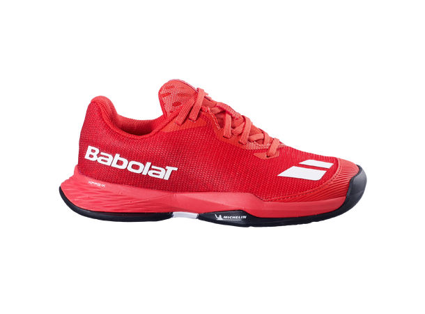 Babolat Jet Mach 3 AC Jr Rød 37 Tennissko Junior - All Court