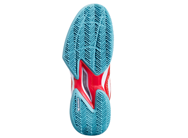 Babolat Jet Mach 3 Clay Dame 39 Tennissko - Grus