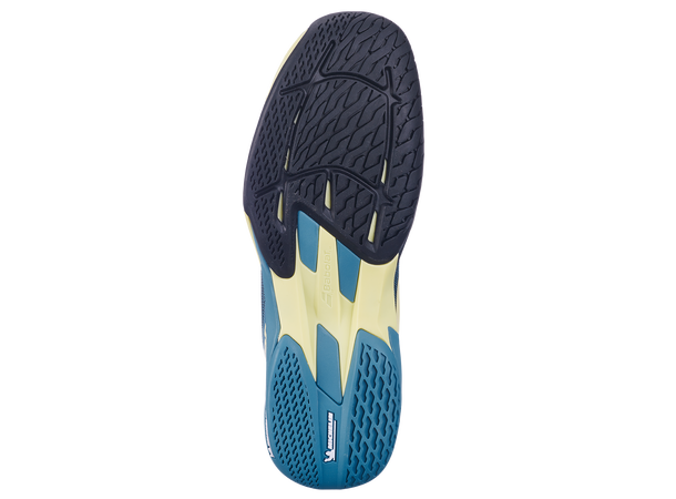 Babolat Jet Mach 4 AC Herre Blue/Lime 43 Tennissko - alle underlag