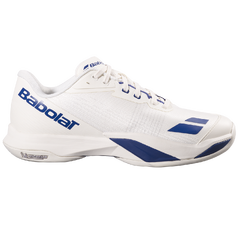 Babolat Jet Mach 4 AC Herre Cream Tennissko - alle underlag
