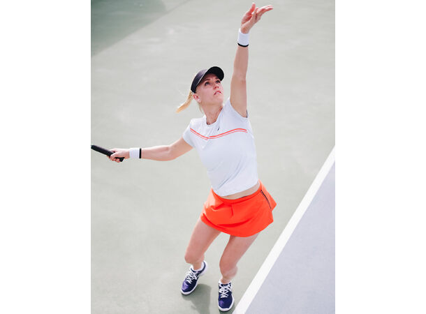 Babolat Play Skjørt Rød 6-8år Tennisskjørt med shorty