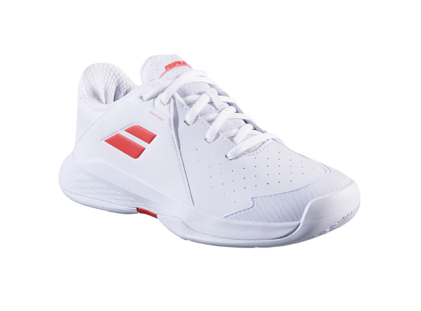Babolat Propulse Jr 3 Hvit/Coral 37 Tennissko Junior - All Court