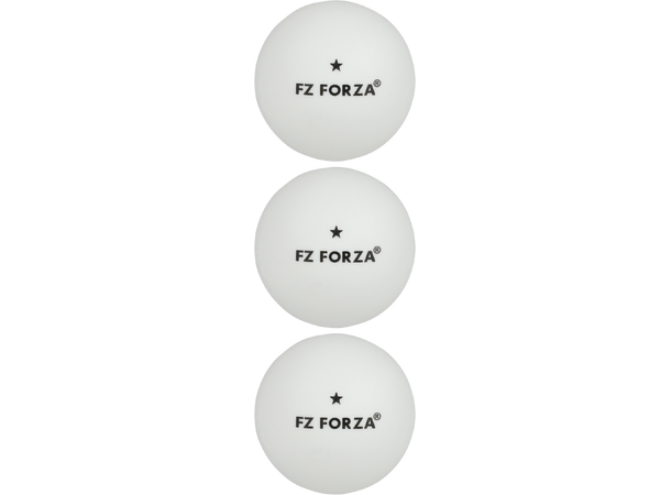 FZ Amaze TT Ball 1-star 3-pk. Bordtennisballer - Pakke med 3 baller