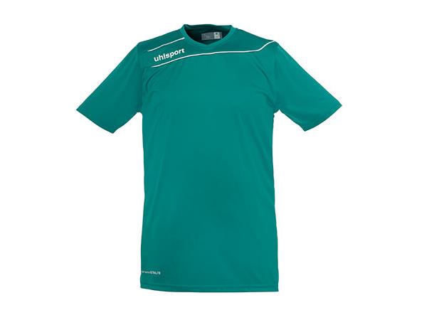 Uhlsport Stream Shirt Ss Grønn/Hvit 116 Teknisk spilletrøye