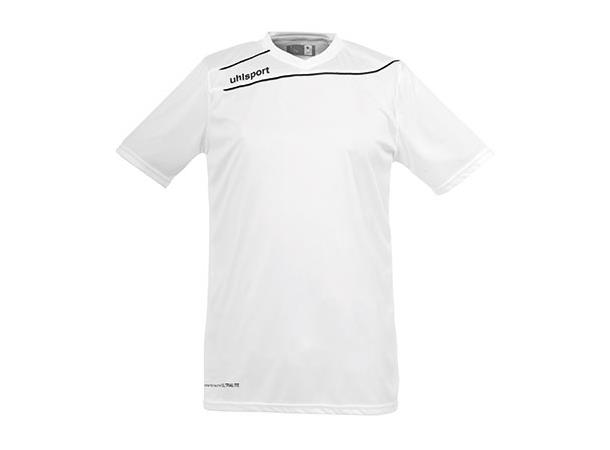Uhlsport Stream Shirt Ss Hvit/Sort 116 Teknisk spilletrøye
