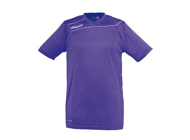 Uhlsport Stream Shirt Ss Lilla/Hvit 116 Teknisk spilletrøye