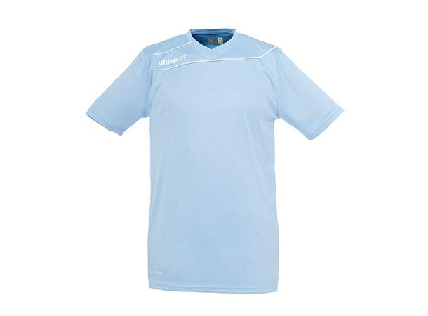 Uhlsport Stream Shirt Ss Lysblå/Hvit 116 Teknisk spilletrøye