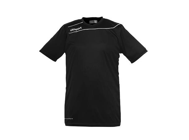 Uhlsport Stream Shirt Ss Sort/Hvit 116 Teknisk spilletrøye