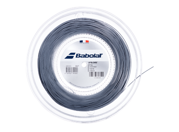 Babolat Xplore Coil 200m 125/17 Grå Multifilament streng - Coil 200m