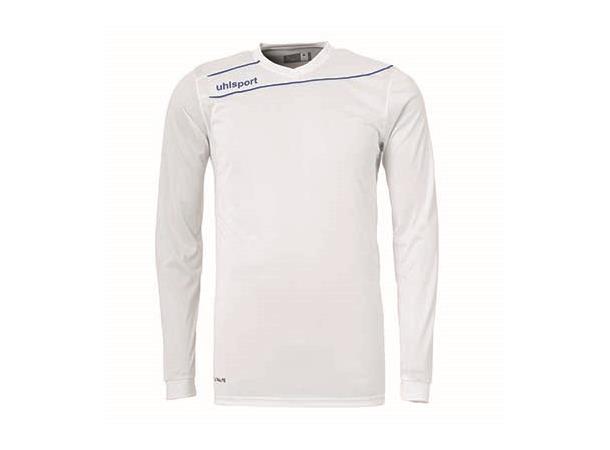 Uhlsport Stream Shirt Ls Hvit/Royal 116 Teknisk spilletrøye
