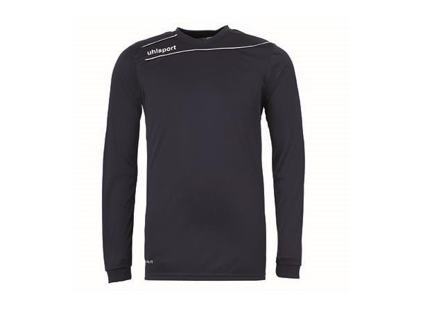 Uhlsport Stream Shirt Ls Marine/Hvit 140 Teknisk spilletrøye