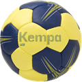 Kempa Leo Håndball 3 gul/blå Håndball - Mørkeblå/Lime