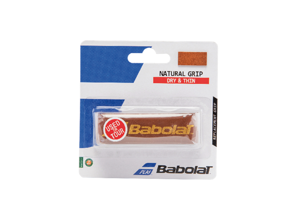 Babolat Natural Grip Erstatningsgrep - Ekte lær