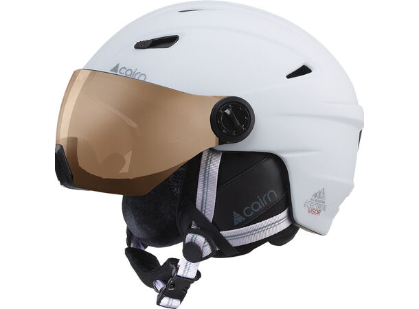 Cairn Electron Visor Hvit 57/58 Visor med Cat 3 glass